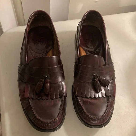 Authentic Bass Weejuns Sz 12 “Clive” Leather Upper Mens Loafers Made in Brazil Bass Weejuns Authentic 0804 Clive Loafers | Mercari main image 3